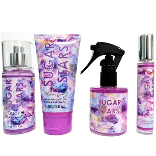 Body Philosophy Sugar Stars 4pc Gift Set