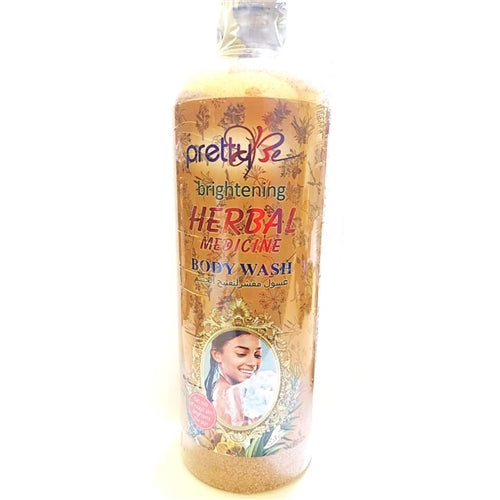 Pretty Be Brightening Herbal Medicine Scrub Body Wash 1L