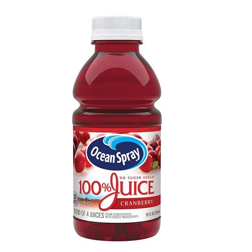 Ocean Spray 100% Cranberry Juice 10oz