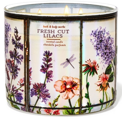 Bath & Body Works Fresh Cut Lilacs 3 Wick Candle 411g