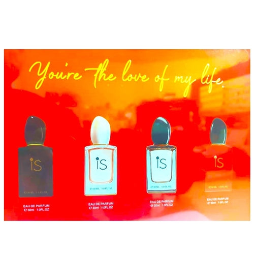 iS You're The Love Of My Life 4pc Gift Set