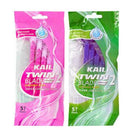 Kaili Twin Blade Disposable Razors - 5's