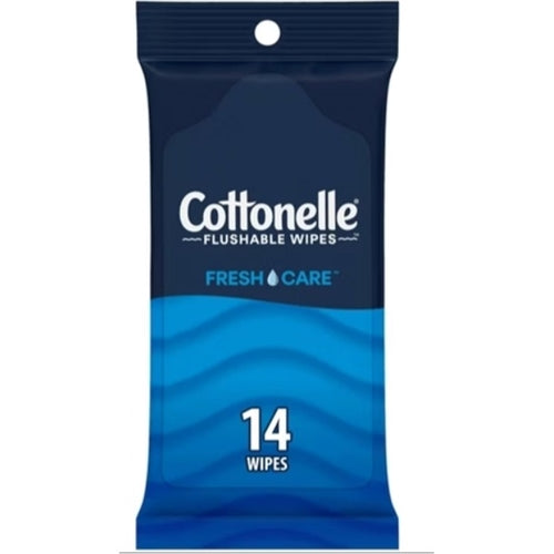 Cottonelle Flushable Wet Wipes 14's