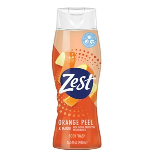 Zest Antioxidant Body Wash, Grapefruit Peel & Guarana - 18 Oz