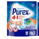 Purex 4-in-1 + OXI Laundry Detergent Pacs 17Pacs