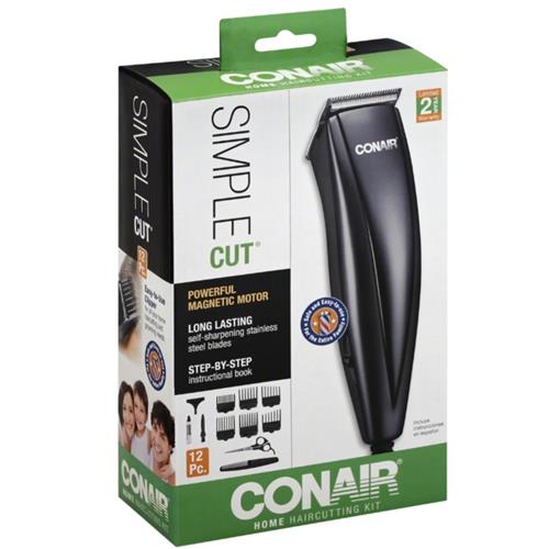 Conair Simple Cut 12 Piece Haircut Kit
