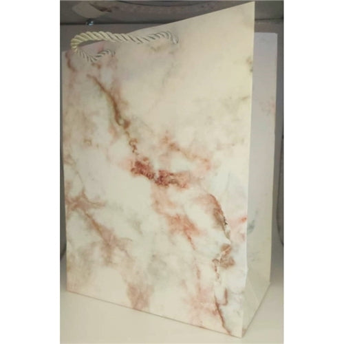 Paper Gift Bag, Large Assorted Marble Designs