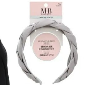 Must Have Beauty Single Braided Satin Headband