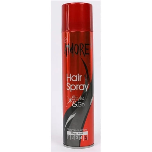 Amore Sora Style & Go Hair Spray, Mega Hold 800ml