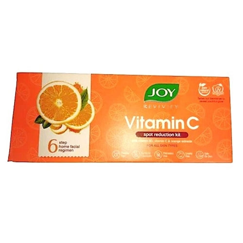 Joy Revivify 6 Step Home Facial Regimen Vitamin C Spot Reduction Kit