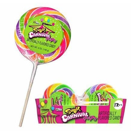 Bees Carnival Sour Pops 4.25oz