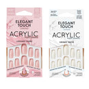 Elegant Touch Acrylic Color Infused Press On Nails - 24 Nails