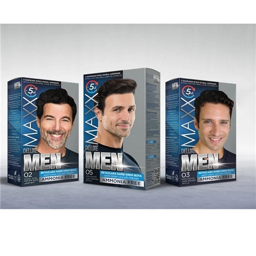 Maxx Deluxe Ammonia Free Hair Dye Men