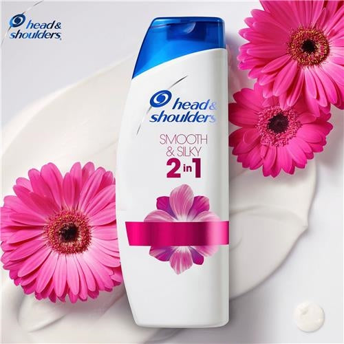 Head & Shoulders Anti-Dandruff 2-In-1 Smooth & Silky 12.5oz