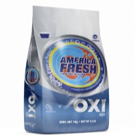 America Fresh Powdered Detergent, Oxi 1Kg