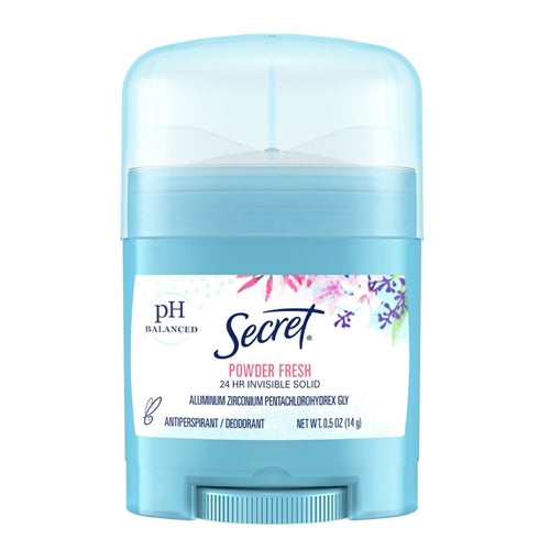 Secret Invisible Solid Anti-Perspirant & Deodorant, Powder Fresh 0.50 oz
