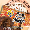 Kiss Mocha Cream Filled Muffin