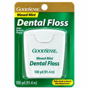 Goodsense Dental Floss Waxed Mint 100yd