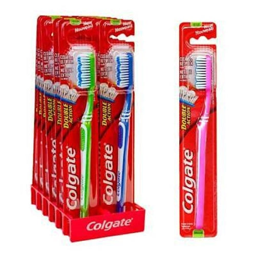 Colgate Single Toothbrush, Double Action