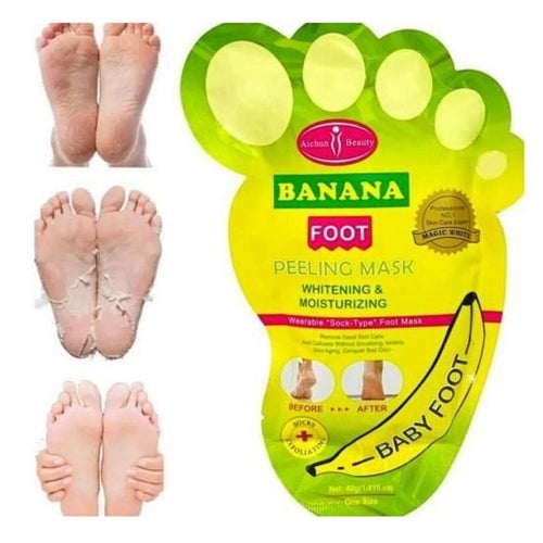 Aichun Beauty Banana Foot Mask – 1 Pc