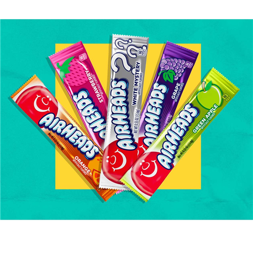 Airheads Single Assorted Flavor Candy 0.55oz