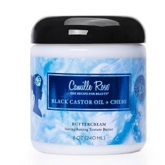 Camille Rose Black Castor Oil Butter Cream Hair Pomade - 8oz