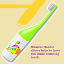 Bright Star Baby Musical Toothbrush - Assorted Colors