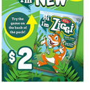 Holiday Hi I'm Ziggi Buffalo Cheddar Corn Curls 22g