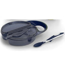 Dr Brown's Travel Fresh Bowl and Spoon, Dark Blue