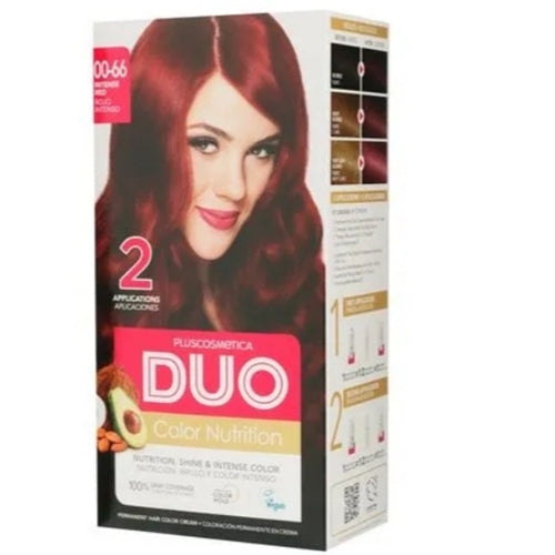 Duo Color Nutrition Permanent Hair Color - 2 Applications