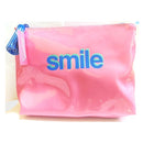 Glamour Cosmetic Bags With Smile Wordings