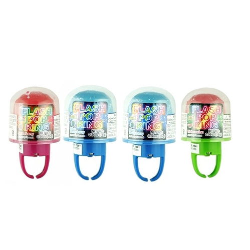 Kidsmania Single Flash Pop Ring, Candy Lollipop