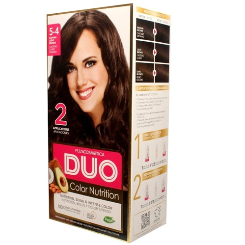 Duo Color Nutrition Permanent Hair Color - 2 Applications