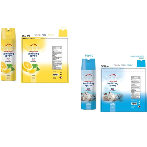 Natural Sense 75% Alcohol Sanitizing Spray 19oz