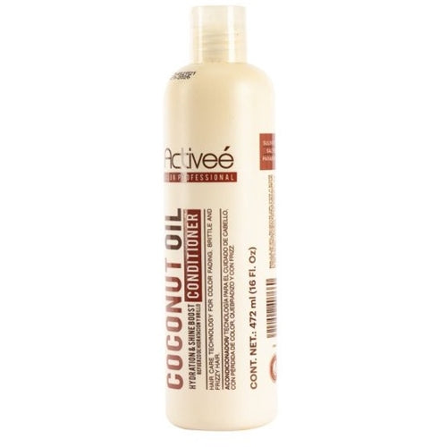 Activee Salon Professional Salt Free Coconut Oil Hydration & Shine Boost 16oz