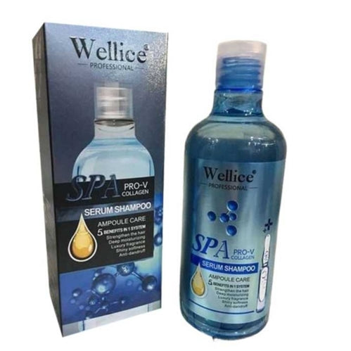 Wellice SPA Pro-V Collagen Ampoule Care Serum Shampoo 500g