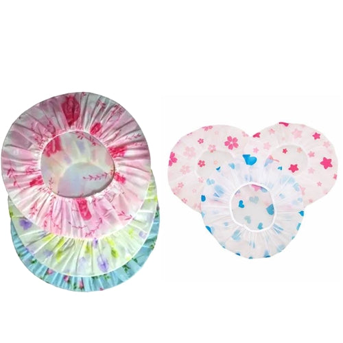 Eva Patterned Reuseable Single Shower Cap