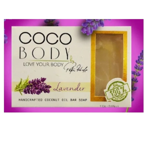 Coco Body Love Your Body Handcrafted Coconut Oil Bar Soap - By Patrice Roberts 110g