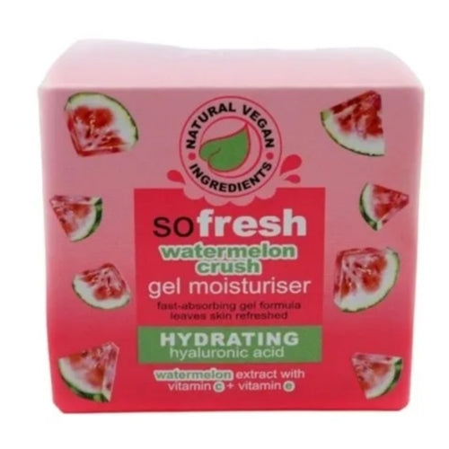 XBC So Fresh Watermelon Crush Gel Moisturizer With Hyaluronic Acid 50ml