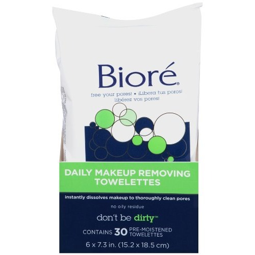 Biore Makeup Removing Towelettes, 30 Count