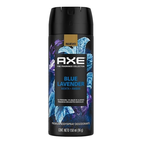 Axe Body Spray 150ml - 0% Aluminum 72Hr Fresh