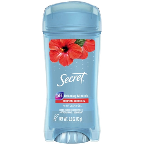 Secret Scent Expressions Antiperspirant and Deodorant Clear Gel, Tropical Hibiscus 2.6oz