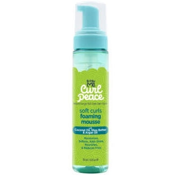 Just For Me Curl Peace Soft Curls Foaming Mousse, 8.5 oz