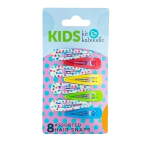 Kit & Kaboodle 8pc Snap Hair Clips