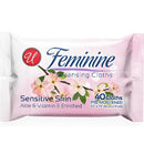 U Feminine Sensitive Skin Cleansing Cloths, 40's