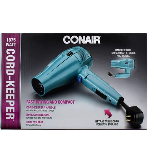 Conair Ionic Conditioning Cord-Keeper Dryer, 289R, 2 Heat/Speed Settings
