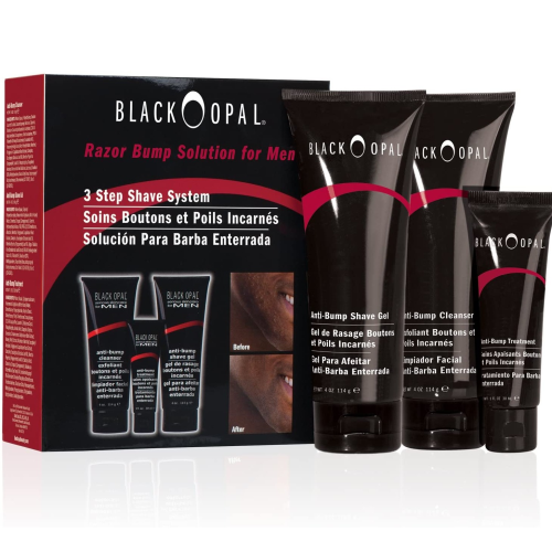 BLACK OPAL RAZOR BUMP SOLUTION FOR MEN- 3 STEP SHAVE SYSTEM