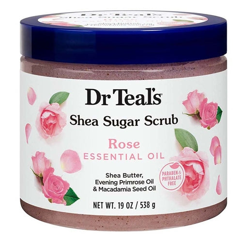 Dr Teal's Shea Sugar Scrub With Essential Oils 19oz