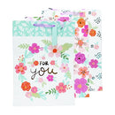 Voila Extra Large Just For You Floral Gift Bag