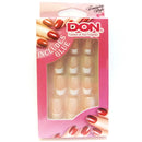 Don Fashion At Your Fingertips French Tip Press On Nails
